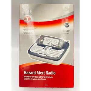 New Radio Shack 12-262 Hazard Alert Weather Radio NOAA Public Alert - NEW